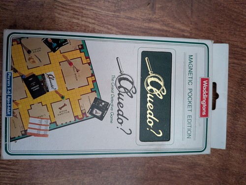 Vintage cluedo magnetic pocket - vintage,