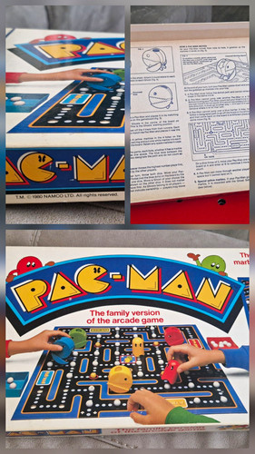 Vintage pac man - board, game