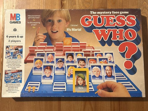 Vintage 1987 guess who - vintage,