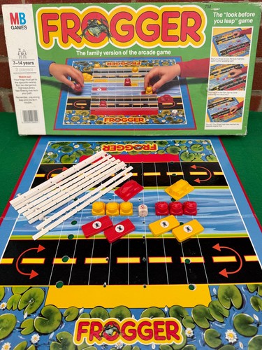 Vintage frogger board - vintage,