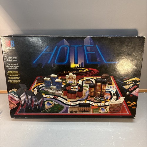 Hotel board game - hotel, 1986