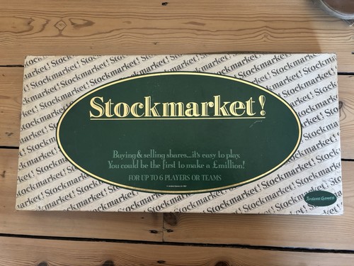 Stockmarket vintage board - stockmarket!,