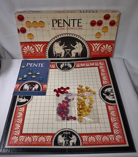 Vintage pente board game - board, 1980s