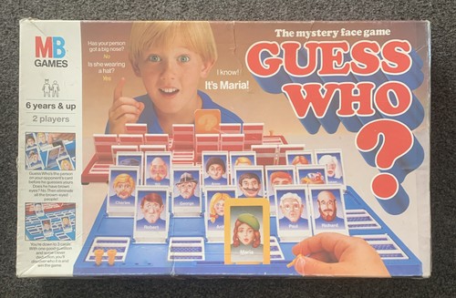Vintage guess who board - vintage,