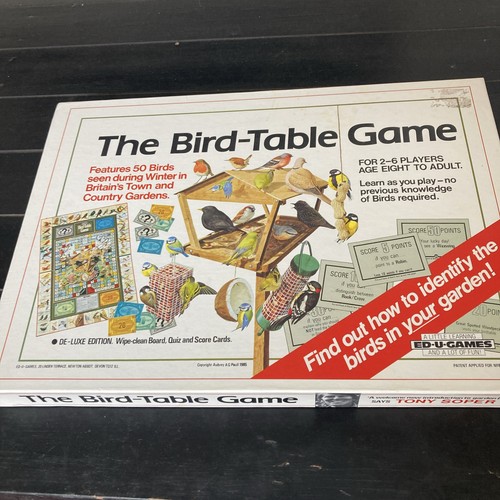 The bird table - table, game