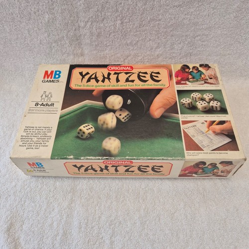Original yahtzee dice board - dice,
