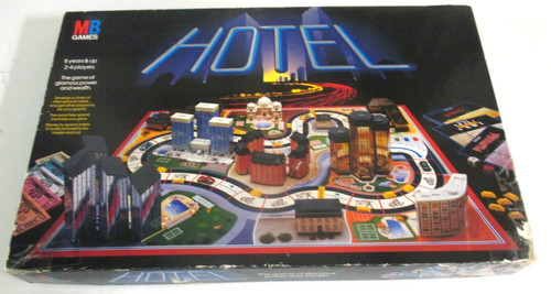 Vintage hotel board game - vintage,