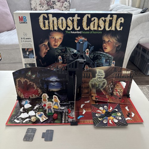 Vintage ghost castle board - ghost,