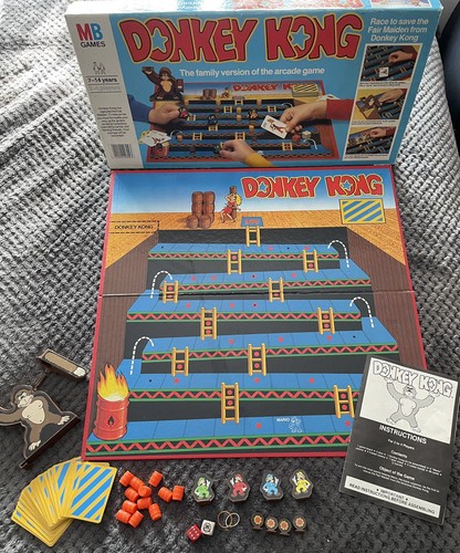 Donkey kong board game - board, vintage