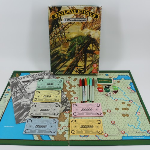 Vintage games workshop - games, railway