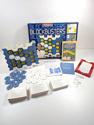 Blockbusters board game gold - board,