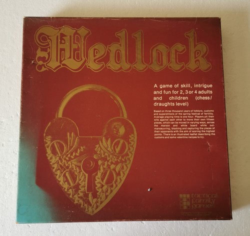 Vintage wedlock board game - vintage, by