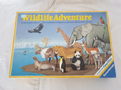 Wildlife adventure board game - wildlife,