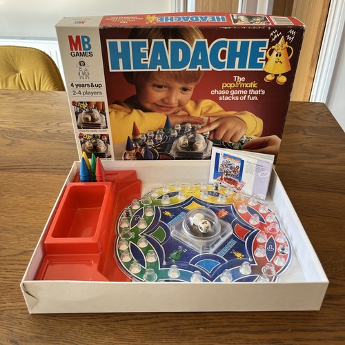 Vintage 1986 games headache - mb,