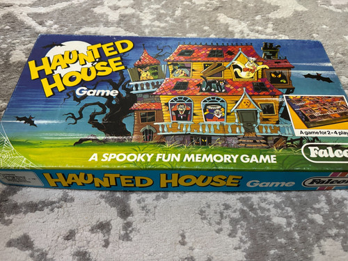 Vintage haunted house game - haunted, a