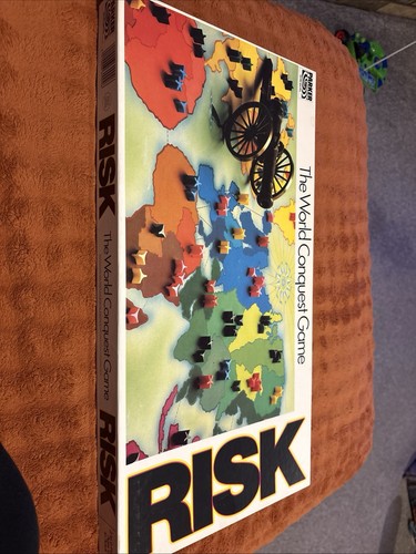 Vintage 1985 parker games risk - games,
