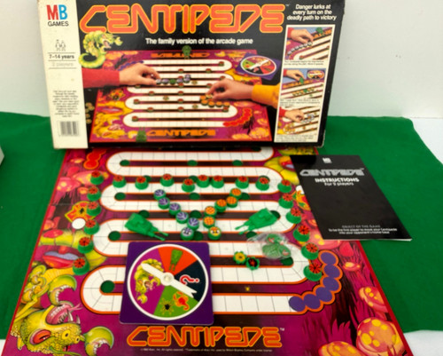 Centipede board game 1980s - centipede,