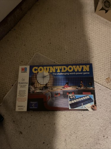 Countdown board game mb - by,