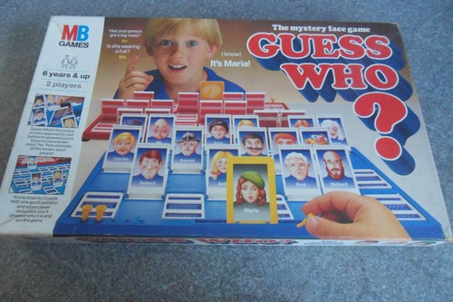 Guess who board - who,