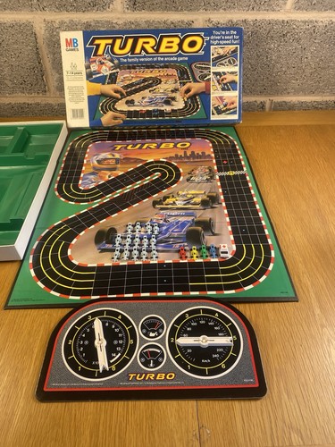 Turbo board game vintage - game, 1983
