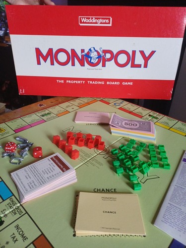 Waddingtons monopoly complete - monopoly,