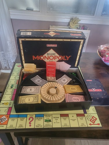 Waddingtons deluxe monopoly - waddingtons,