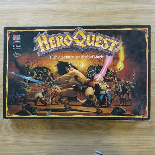 Heroquest 1989 board game - 1989,