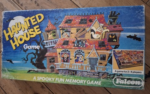 Vintage haunted house board - vintage,