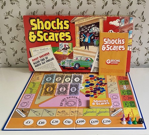 Shocks scares board game by - &,