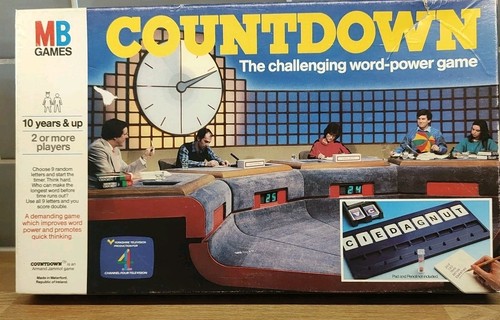 Vintage countdown word - vintage, 'countdown'