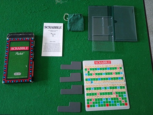 Magnetic pocket scrabble - pocket,