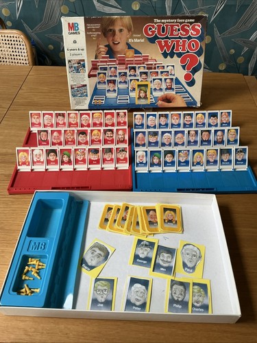 Guess who vintage games - guess, who?